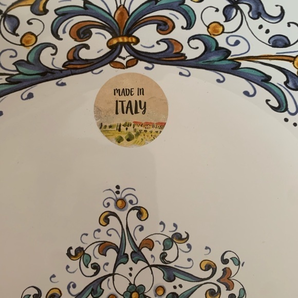 Nova Deruta 11" Pasta Serving Bowl - Made in ITALY - Picture 2 of 5